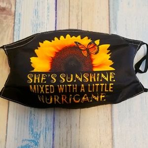 Set of 4 Sunflower Masks